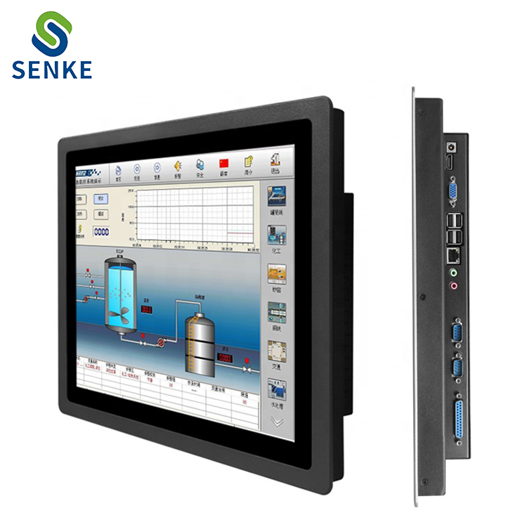 12.1 inch fanless core i3 i5 ip65 all in one industrial touch screen panel tablet pc