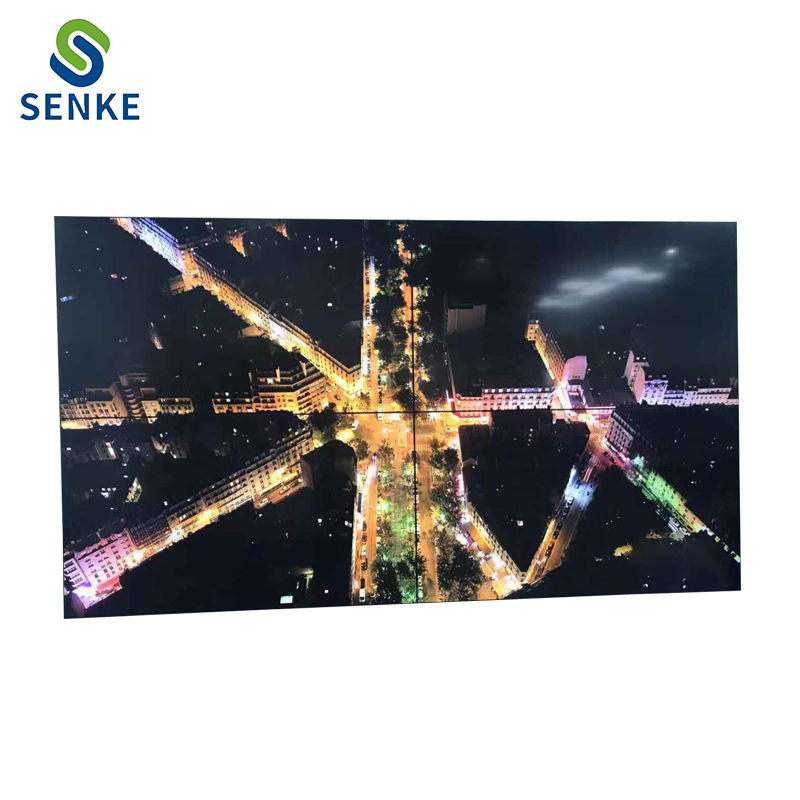 55 inch LED LCD 3.5 mm super narrow bezel video wall display Infrared touch screen video wall 