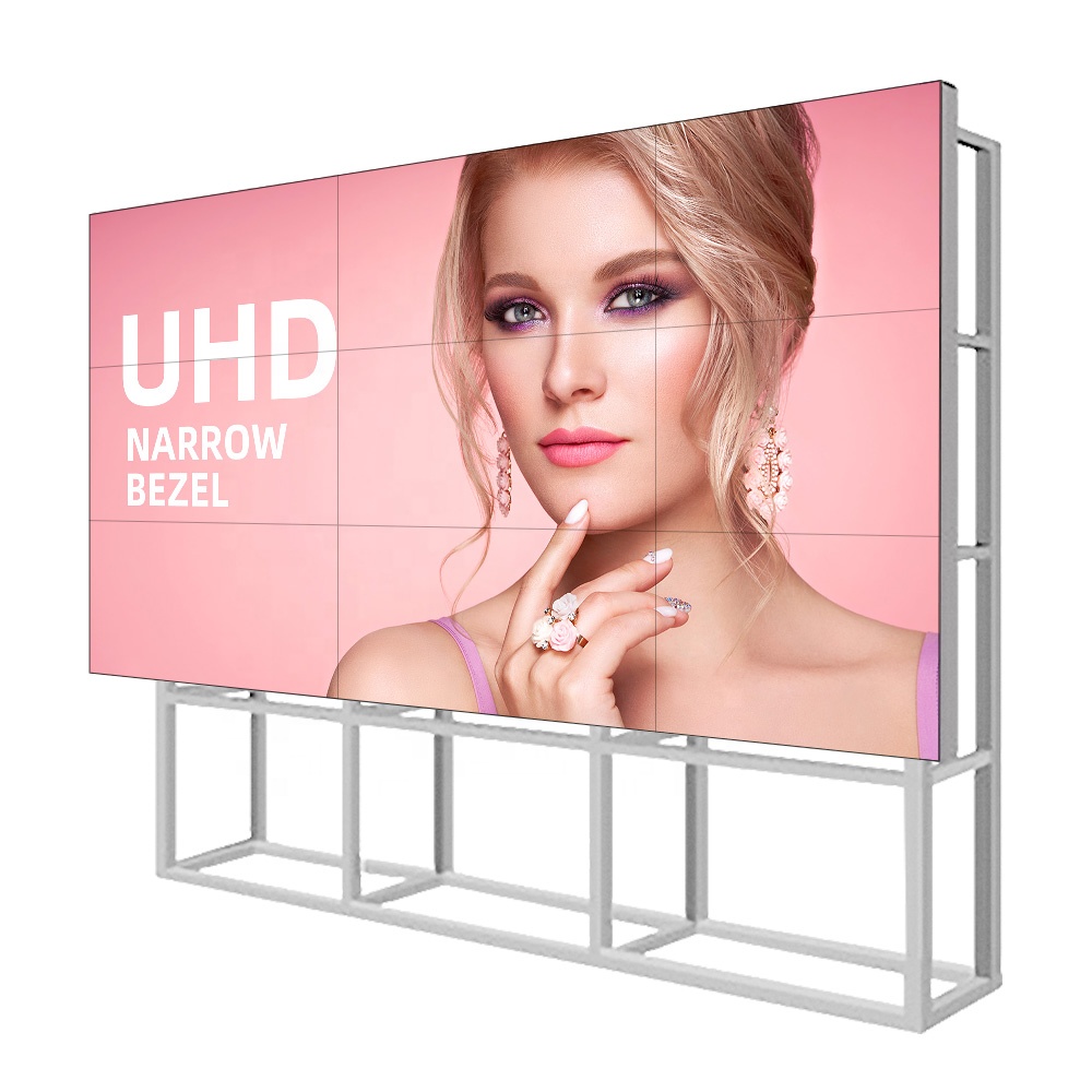  46 49 55 65 inch 4k price indoor 2x2 3x3 HD LCD panel screen display video wall