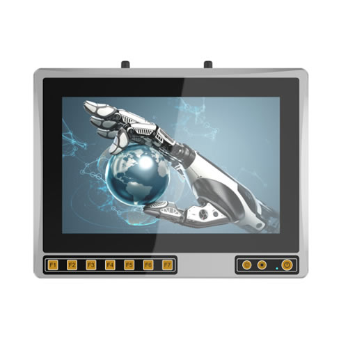 10.4 Inch YPC-VC Compact Fanless Embedded Industrial Touch Panel PC, Rugged HMI All-in-one Control Computer