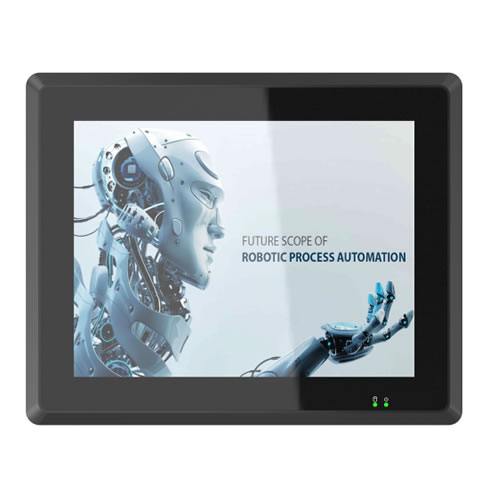 12.1 Inch YPC-ZD Fanless Industrial Touch Panel PC, MES Production Line HMI All-in-one Control Computer