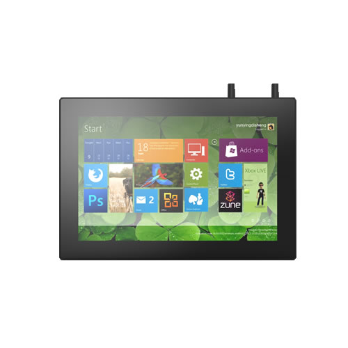 YPC‑A101 10.1 Inch Ultra‑thin Die‑casting Aluminum Industrial Touch All‑in‑One PC