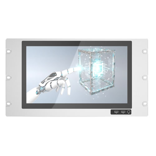 12.1 Inch Fanless Rack‑Mount Industrial All‑in‑One PC