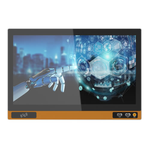 15 Inch YPC‑QD Industrial Panel PC, 4:3 1024×768 Screen, Front‑side USB & COM Port Embedded HMI All‑in‑One Computer