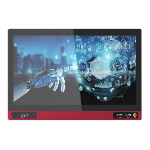 YPC‑QD 15.6 Inch Front I/O Industrial Panel PC, 1920×1080 FHD, Front USB Touch HMI